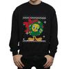 Looney Tunes Mens Tweety Pie Christmas Fair Isle Sweatshirt