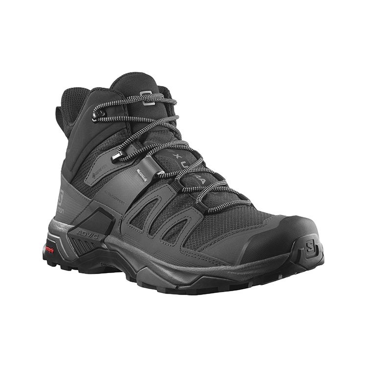 Salomon X Ultra 4 Fabric Mid Gore-Tex Comfortable Hiking Shoes Men Hiking Shoes Black 413834