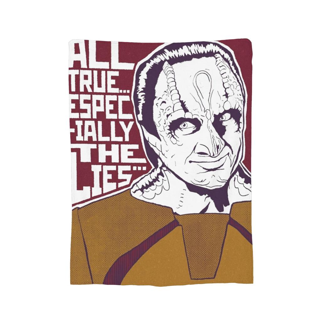 Stars Treks The Next Generation Bridge Crew Portraits Blankets  Fuzzy Warm Throw Blanket for Home Restaurant Textile Decor,