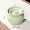 Zhaoran Green Ceramic Double Boiler Stew Pot