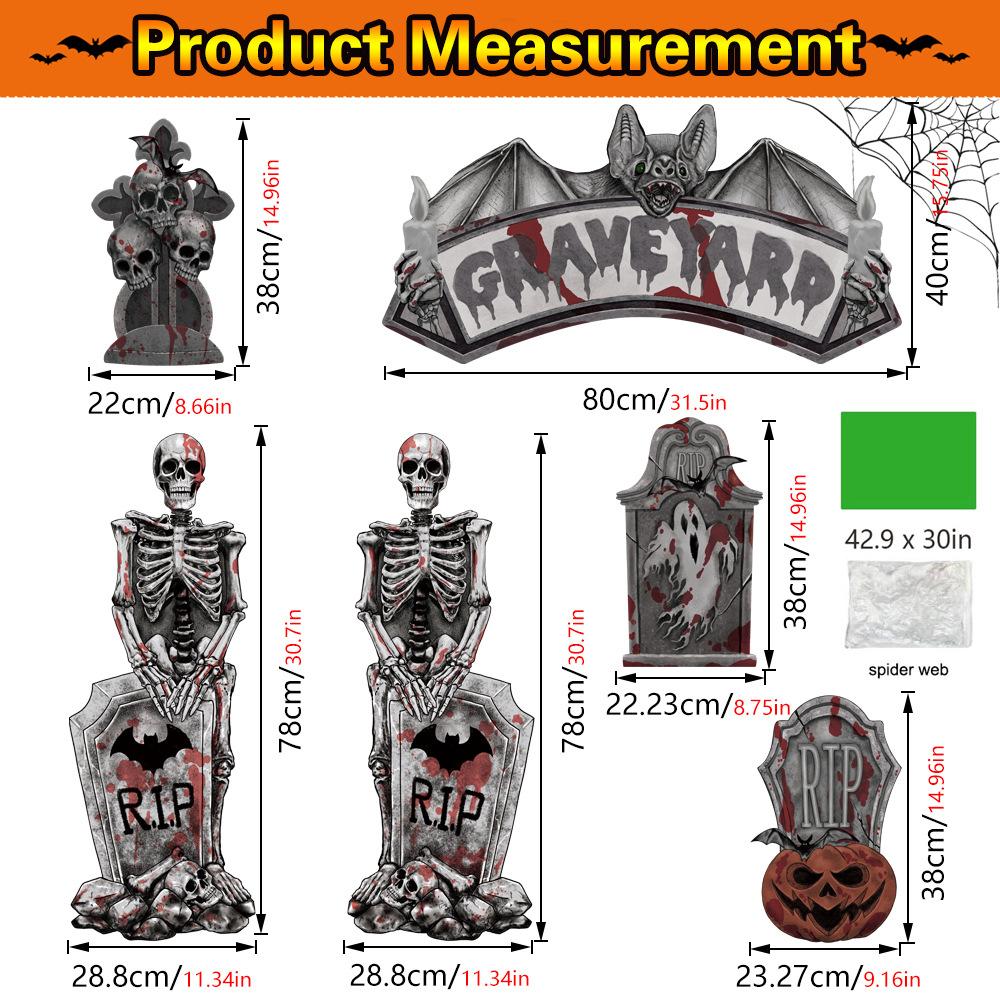 Trunk Decorations Kit Garage Door Decorations Dinosaur Decoration for Car SUV Garage Door  Entryway Archway Halloween Party