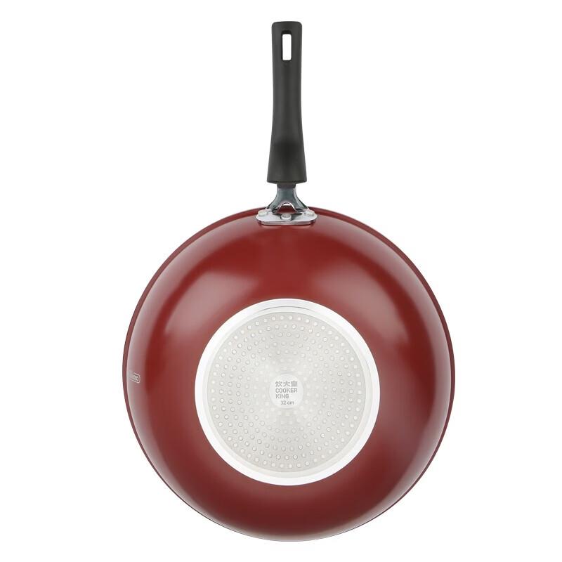 COOKER KING Durable 30cm Non-stick Aluminum Wok
