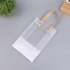 5Pcs Frosted Translucent Pvc Loot Bag Gift Bagbbags For Gifts Packing Bag Pvc Hand Bag Party Decor Souvenir Tote Bags