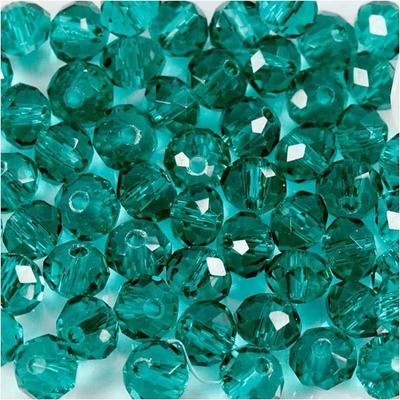 Set of Green Beads 4 Mm - Creotime - Jewelry and Decorations - Adult - Synthetic - White - Mixed