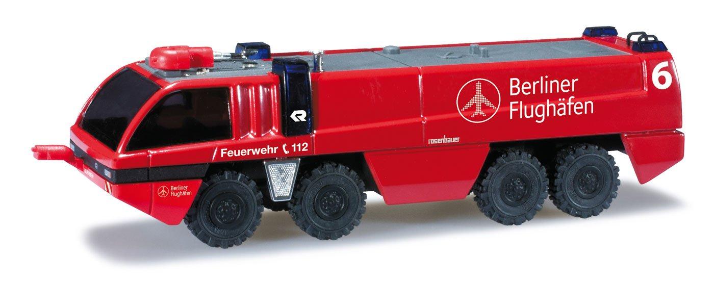 

Herpa Rosenbauer Panther Flughafenfeuerwehr Berlin Completed Product 1/87