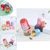 Niedliches Peppa Pig Matrjoschka-Puppenset mit 6 handbemalten Schichten