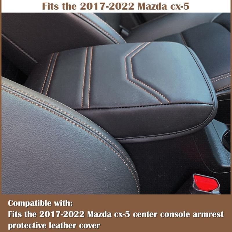 Copertura Imbottitura Console Poggiabraccio Ricambio Cuscino Poggiabraccio per CX5 2017-2023 Tappetino Superiore Scatola di Supporto Rivestimento Accessorio Interno Auto