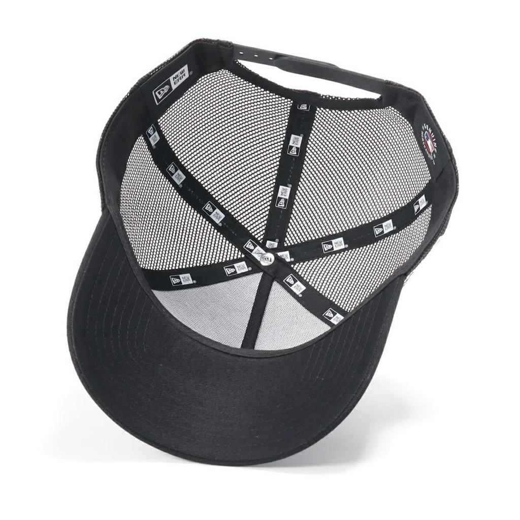 New Era Mesh Cap 9FORTY Trucker 14721103 NER33C8562 MLB Chicago White Sox CWS Black FREE SIDE PATCH ONSPOTZ Exclusive Hat 9FORTY 940 Side Patch SOX