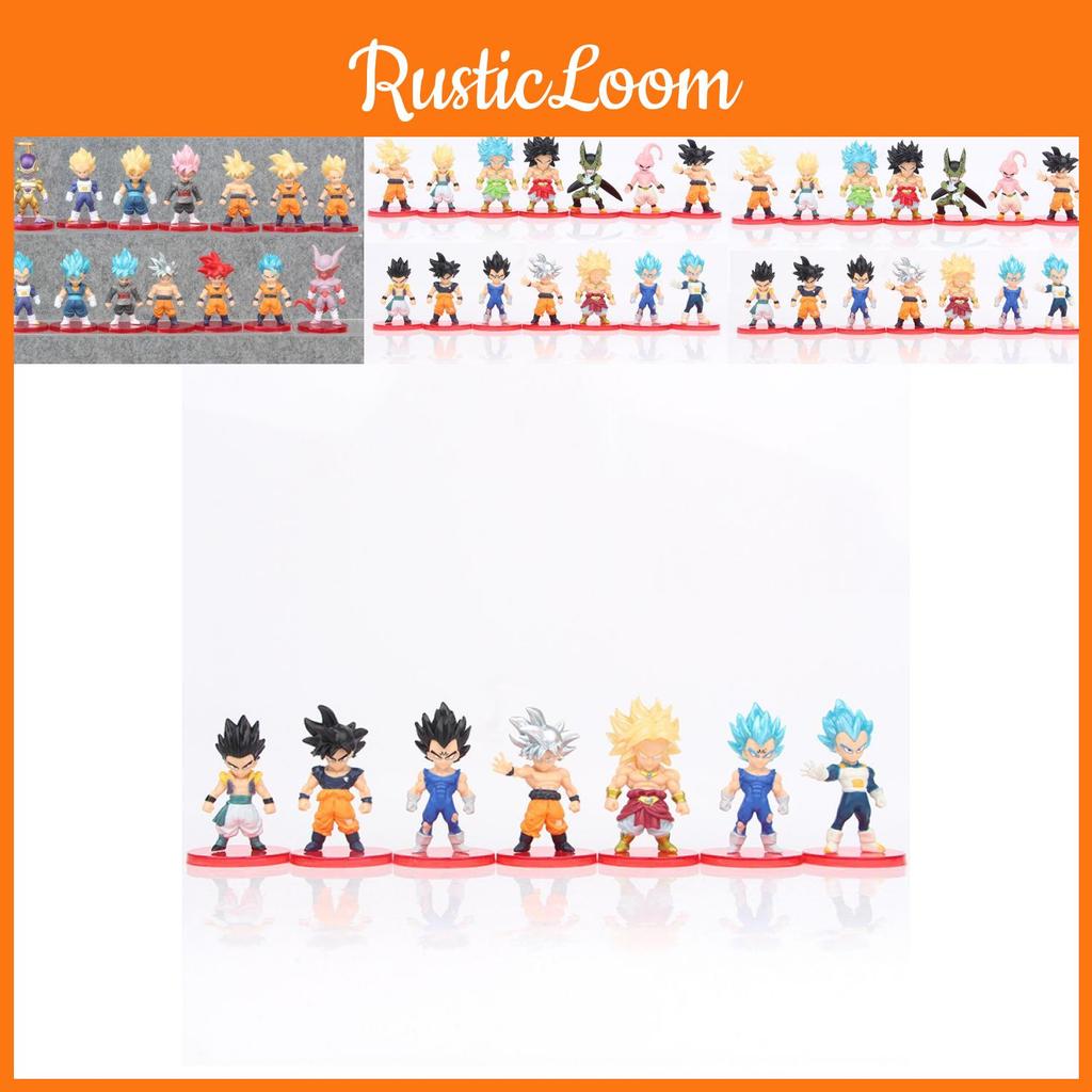 Adorable Dragon Ball Z Q Version Character Toys With 21 Different Models