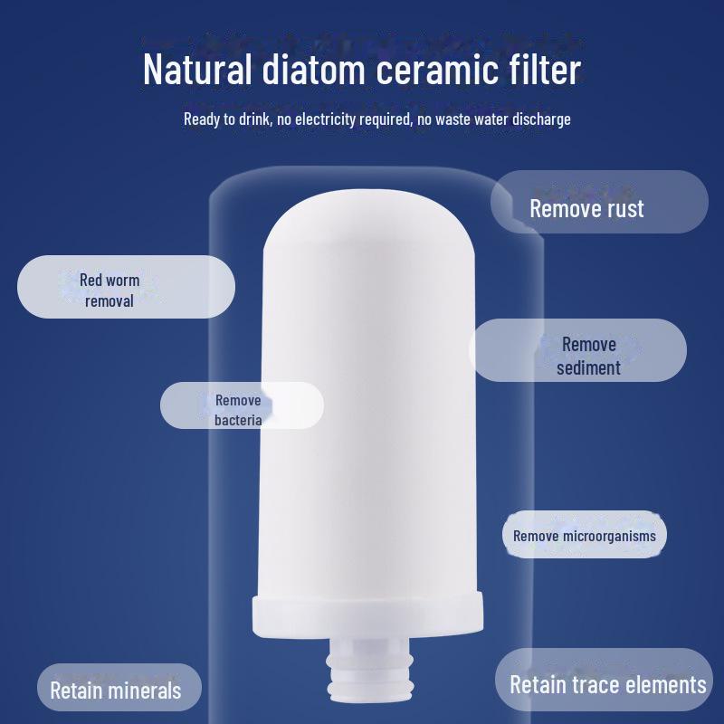 Universal Ceramic Tap Water Purifier for Kitchen