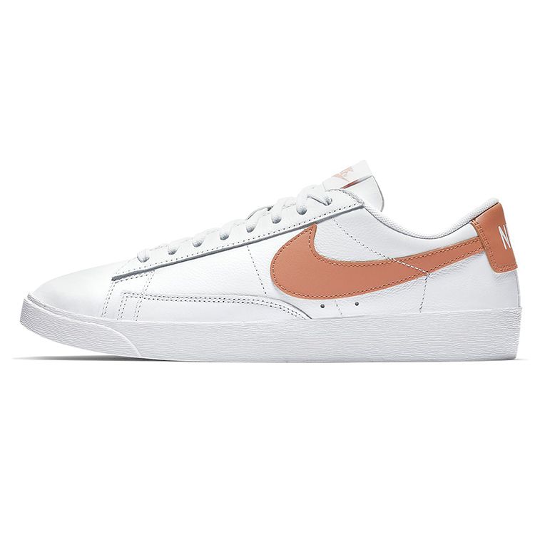 

Женские кроссовки Nike Blazer Low LE Rose Gold белые AV9370-100