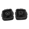 2pcs Black Keyless-Go Outer Door Handle Button Cover ABS Fit For Mercedes-Benz For CLK /CLS/ML/E/R Class W211 C209 W219 W251