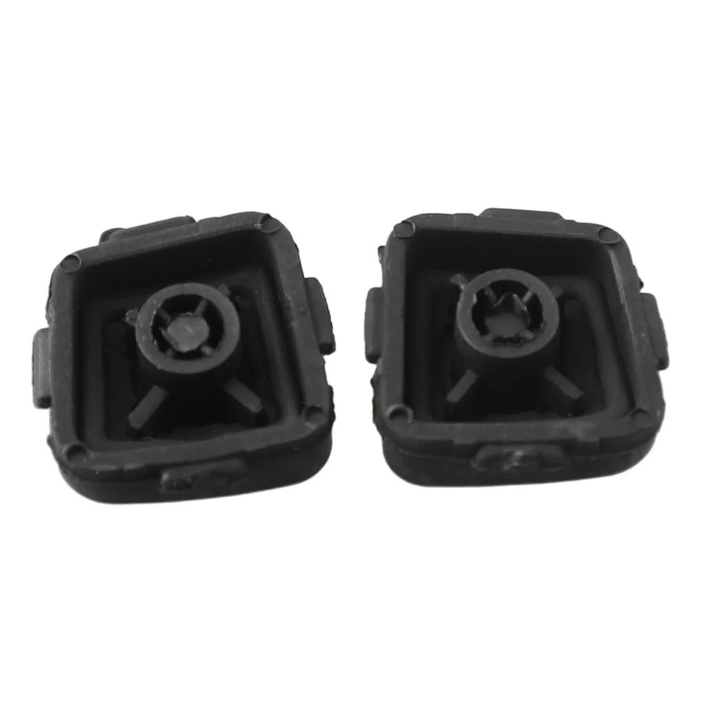 2pcs Black Keyless-Go Outer Door Handle Button Cover ABS Fit For Mercedes-Benz For CLK /CLS/ML/E/R Class W211 C209 W219 W251