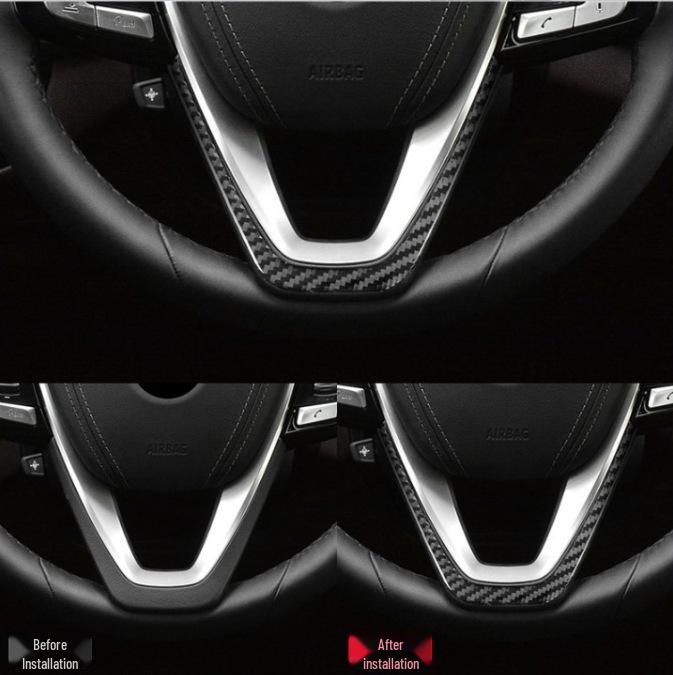 BMW 5 Series G30 (2018-2025) Carbon Fiber Steering Wheel Trim