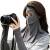 Full-face Sun Protection Mask Sun Face Shield Uv Protection Gear Sun Protection Neck Protector Gear Ice Silk Sunscreen Mask