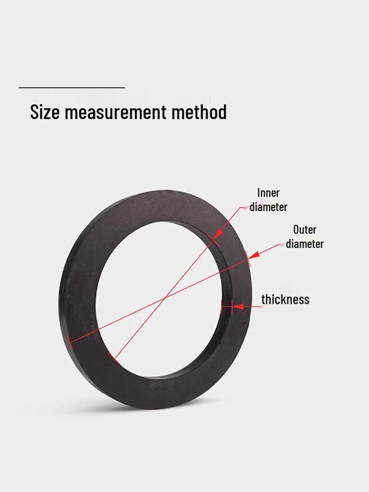 Fluororubber Oil-Resistant Gasket O-Ring for Quick Connector (2", 3", 4" Female End)