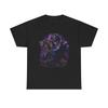 Skeletor Unisex T-Shirt| Dark Fantasy Magic, Purple Glowing Artwork