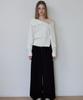 Rosefranz Fold Off Shoulder Knit [Ivory]