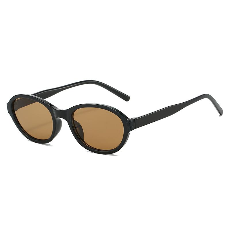 Sexy Small Oval Women's Sunglasses  New Fashion Leopard Brown  Sun Glasses Female Retro Colorful Shade Eyeglass