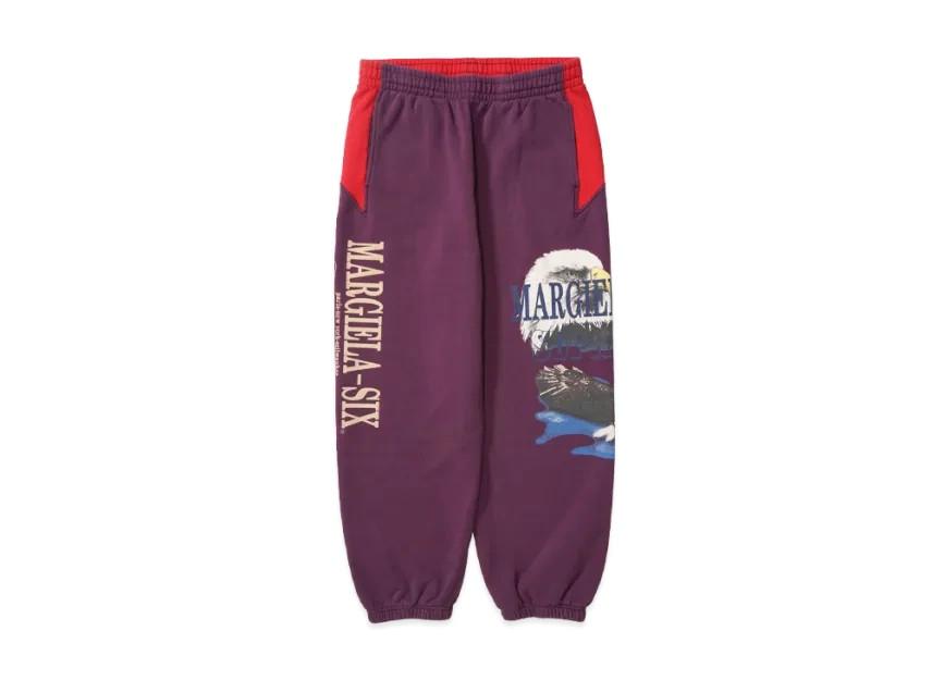 Supreme X MM6 Maison Margiela Eagle Sweatpant "Purple"