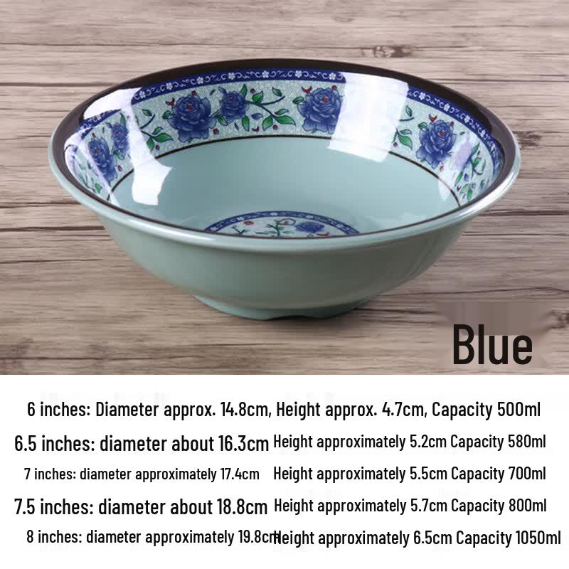 Yujia Melamine Inverted Rim Serving Bowl