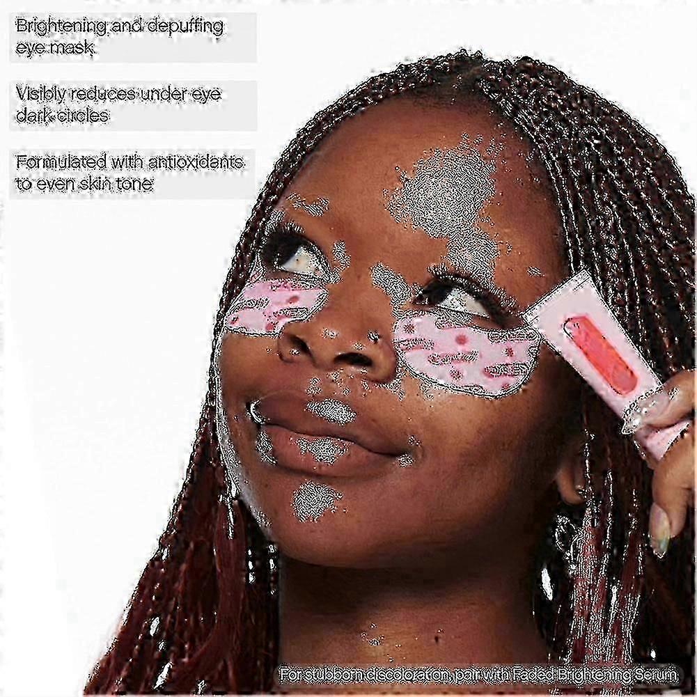 Páry TOPICALS Zesvětlující masky pod oči Faded Brightening Clearing 2025 Nové v krabici, Redukují tmavé kruhy a jemné linky, Hydratační, Zklidňující, 6 párů