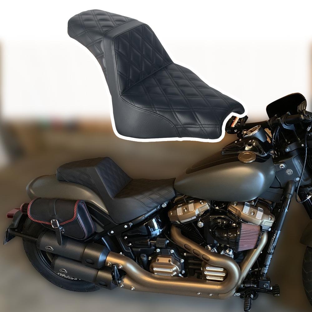 Harley Motorcycle Seat Cushion for Sportster, Softail, Street Bob, Fat Bob, Road King, and Touring Glide Series