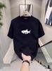 Herren Schweres Sommer Weißes Baumwoll-T-Shirt - 2026 Trendiger Lockerer Schnitt Halbe Ärmel