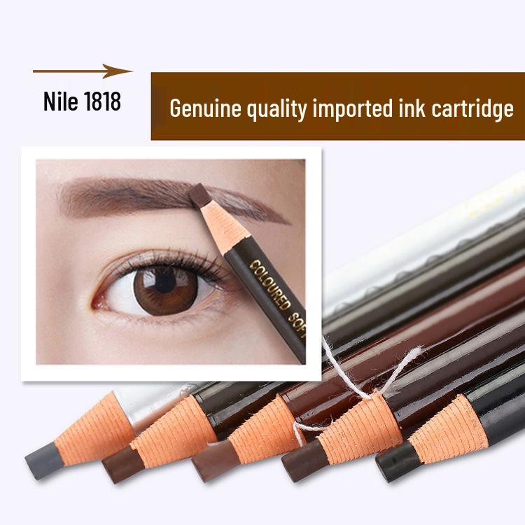 Microblading 1818 Waterproof Eyebrow Pencil – Tear-off Design, Long-lasting, Durable, Perfect for Photo Studio and Professional Training.