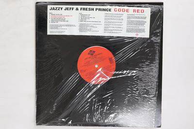 LP Record DJ JAZZY JEFF  FRESH PRINCE  Code Red 01241414891 JIVE 1993 US Rap  HipHopRB Used