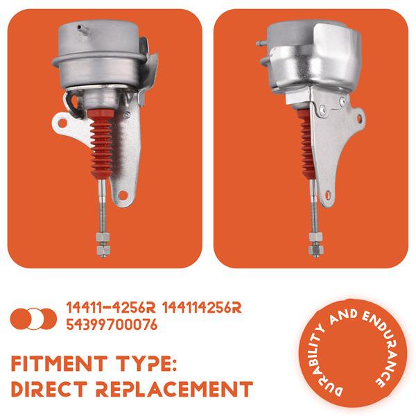 Renault-Compatible Turbocharger Pneumatic Valve, Metal + ABS, 1 pc, Color: As Shown