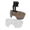 Tactical FAST Helmet Half Mask Flip Goggle Hunting Airsoft Paintball Protective Masks Helmet Gear Accessories