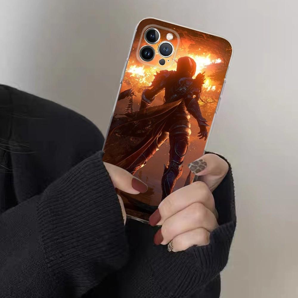 W-World Of W-Warcraft Phone Case For IPhone 16 15 8 7 6 6S Plus X SE XR XS 14 11 12 13 Mini Pro Max Mobile Case
