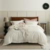 100S Sateen Long-Staple Cotton Wedding Red Duvet Cover Set - Pure Cotton Bedding for Newlyweds