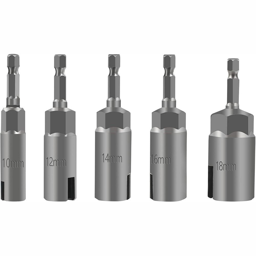 H10/12/14/16/18 Butterfly Bolt Socket Sleeve H11/13/15/17/19 Nut Adapter  Electric Screwdriver