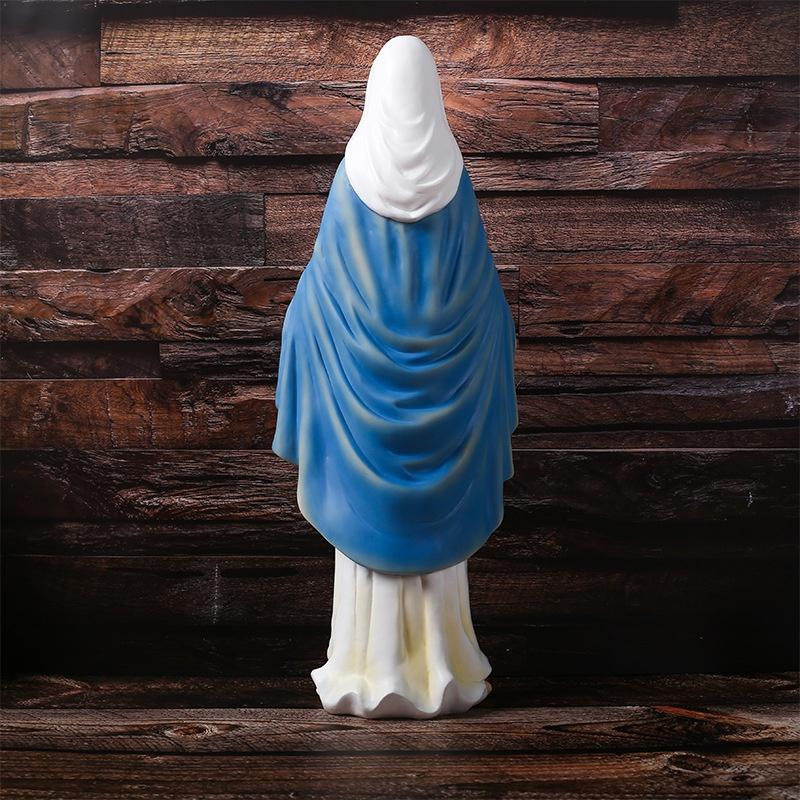 Statua Icona Resina Vergine Cristiana Nostra Signora Gesù San Antonio Figurine Cattolica Decorazione Casa Famiglia Decorazione Cattolica 30cm
