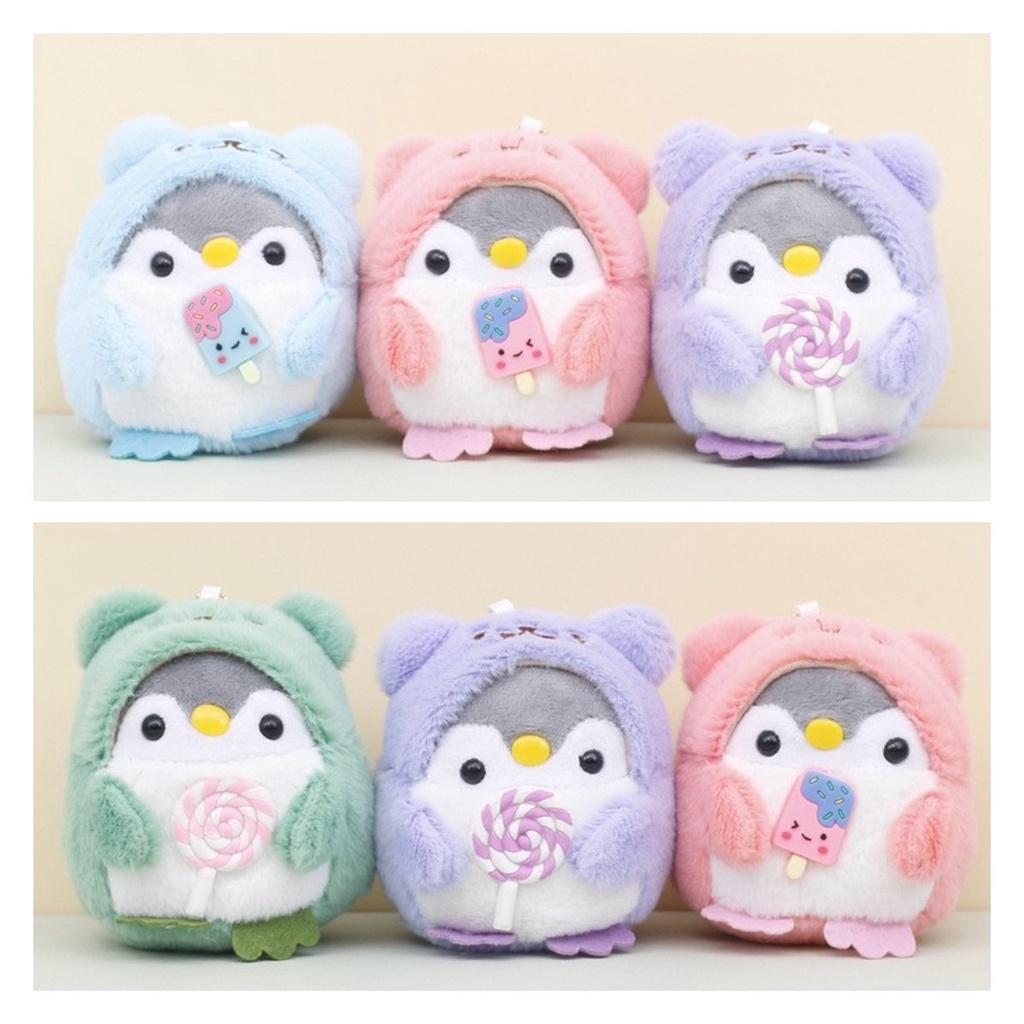 Cute Plush Penguin Keychain By Huhu Bear