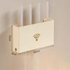 Cutie de depozitare minimalistă pentru router wireless Fără găurire Suport de perete Pentru camera de zi Suport și raft de depozitare pentru router Wifi