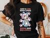 Just A Girl Who Loves Anime and Bulldogs T-Shirt, Cute Otaku Tee, Pink Hair Anime Character Shirt, Manga Lover Gift Top