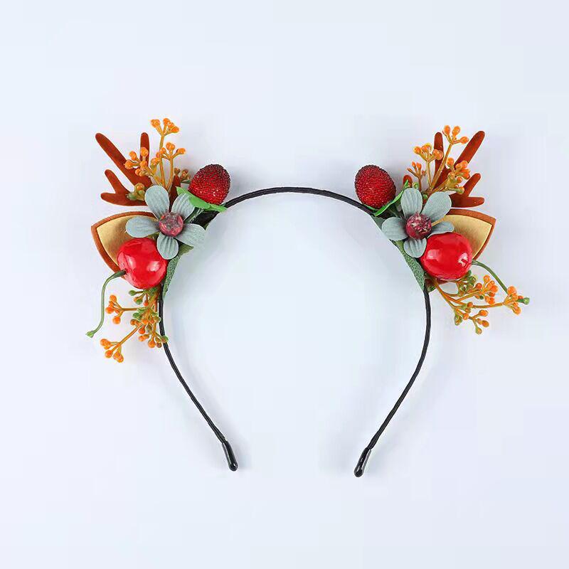 Mori Girl Style Deer Antler Headband - Cute Headdress for Adults & Children