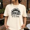 Retro Cassette Tape It’s Fine Shirt Comfort Colors Tee 90s Music Vintage 80s Tape Funny Graphic Shirt