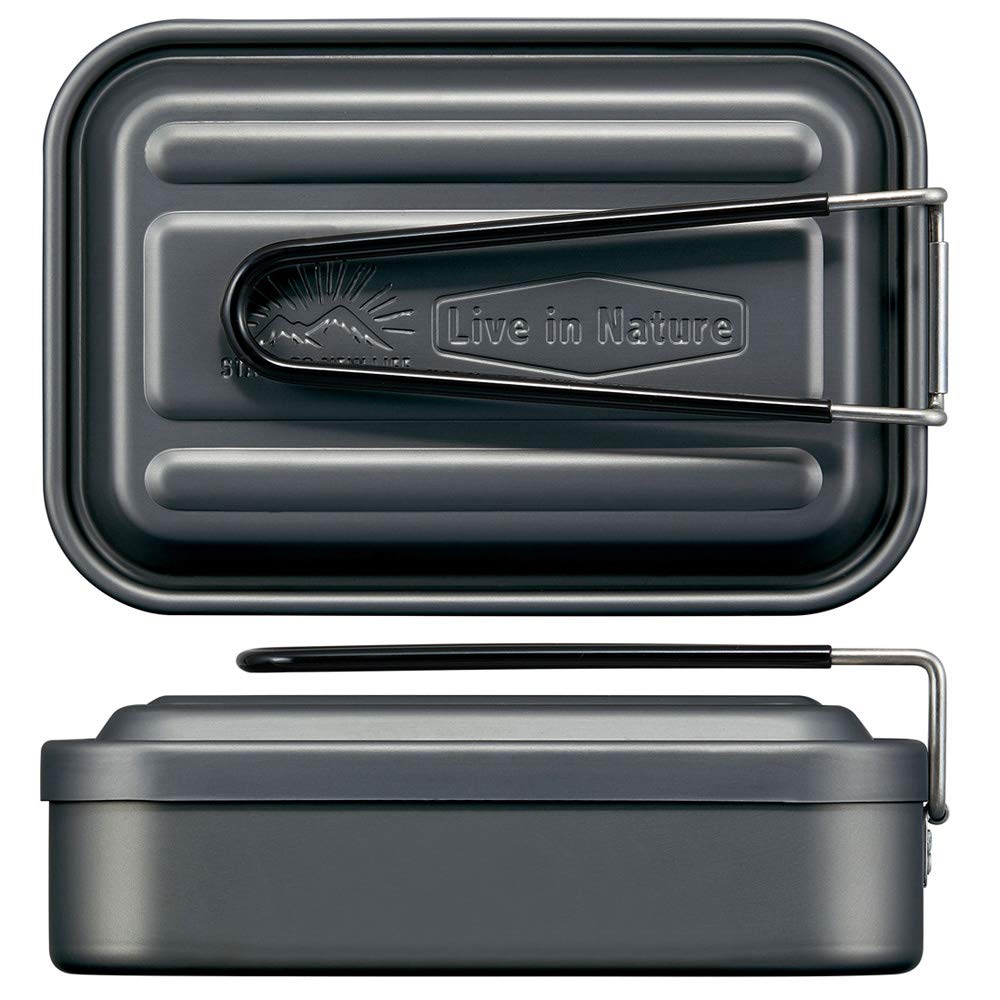 Skater Mestin No Seasoning Required Rice Bowl Outdoor 850ml Alumite Processed LIVE IN NATURE AFTM8-A Main Unit Recipe Included