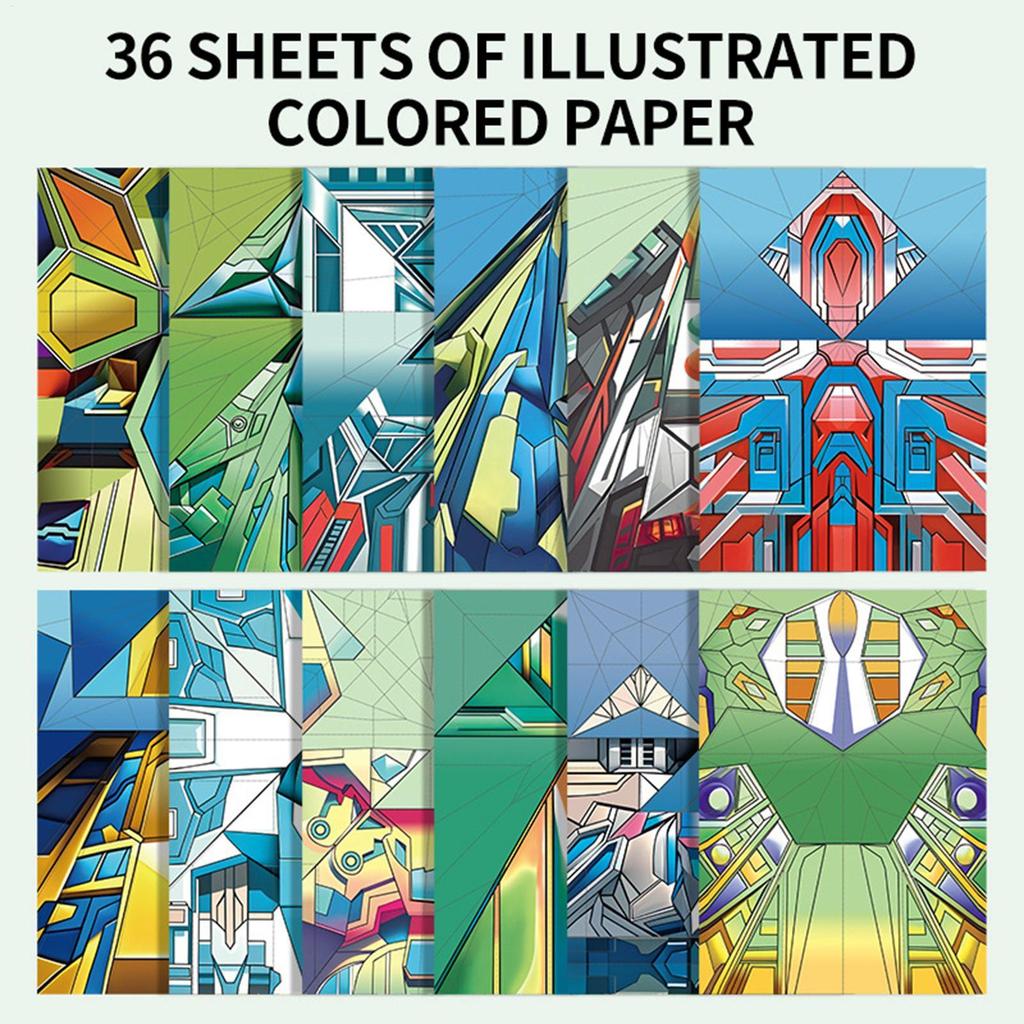 Paper Airplane Book 12 Patterns Kids Art Craft Toys Colored Paper Projects for Classroom Travel Party Game Christmas Gifts