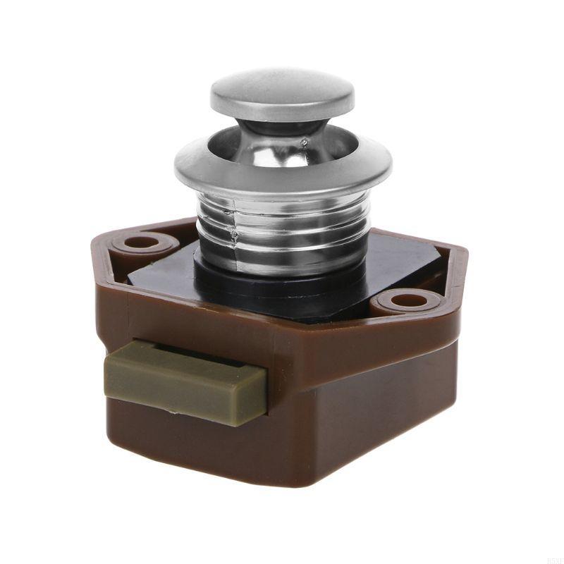 2025 New Push Button Catch Lock Drawer Door Keyless for Latch Knob for Catamaran for Camp