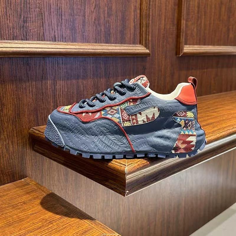 

Extra large size 48 thick sole heightening fashion color matching 2025 pure season new breathable versatile low-top casual men s shoes 44 синий