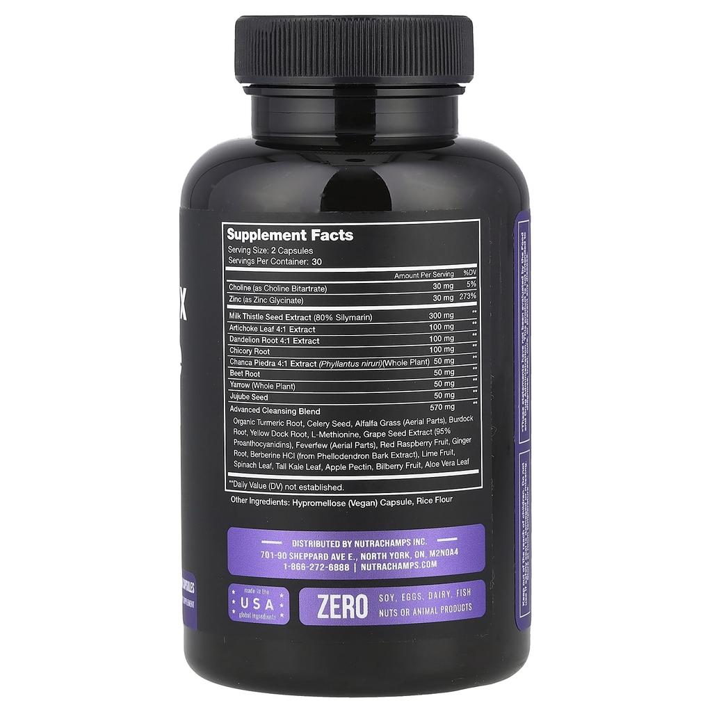 Liver Detox & Cleanse, 60 Veggie Capsules