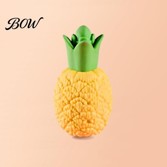 Originelle Fruchtförmige Radiergummis 3D Lebensmittel-Radiergummis, Niedliche Mini-Gemüse-Radiergummis, Realistisch für die Schule Erdbeere, Mango, Karotte, Ananas Kinder, Schreibwaren