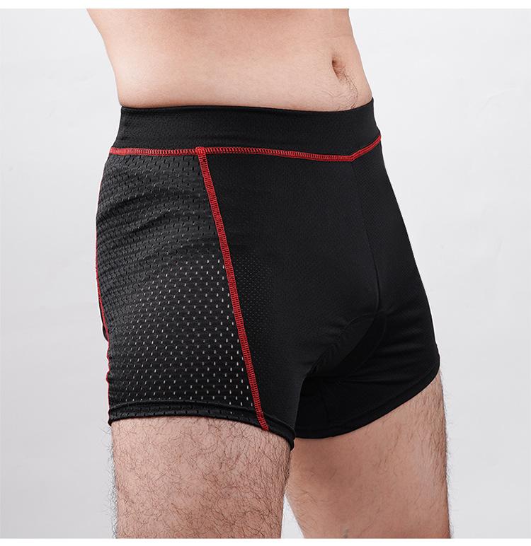 Breathable Mountain Bike Shorts with Sweat-Wicking and Padded Silicone Shock-Absorption