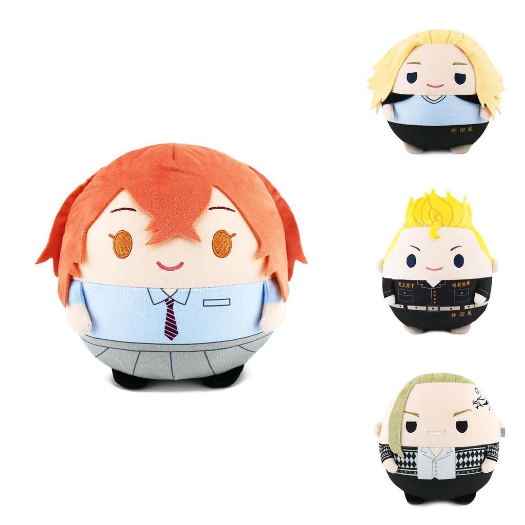 Tokyo Revengers Character Plush Toy Perfect Gift For Adult Fans 20cm Hanagaki Takemichi/mikey/draken/mitsuya Takashi/tachibana Naoto Pillow