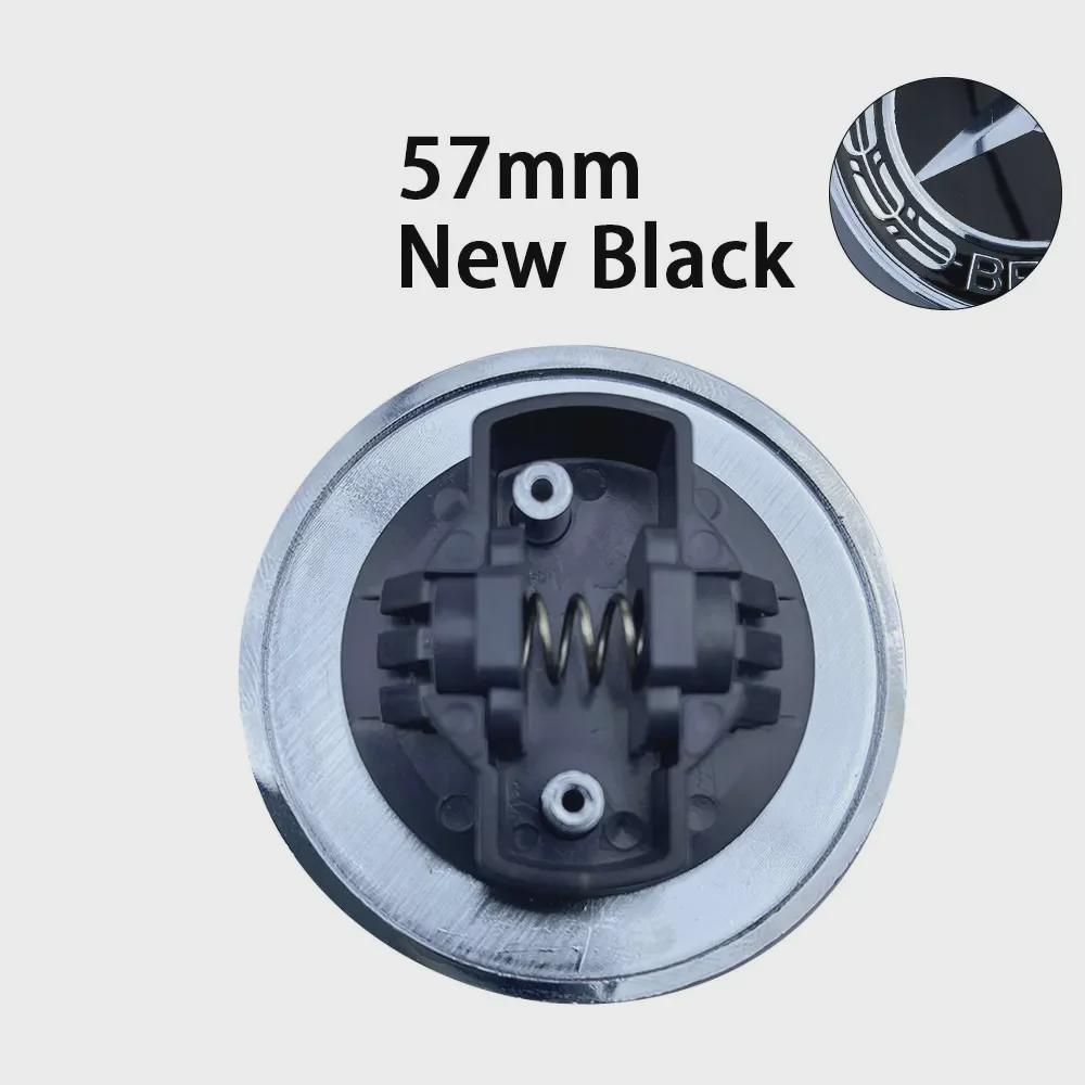 

1pcs 57mm Star Flat Hood Bonnet Logo Emblem Badge For W204 W124 W201 W202 W212 W220 W205 automobile Accessorie New Black